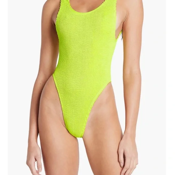 NWOT Bond-Eye Mara One Piece in Sunny Lime - Picture 2 of 9